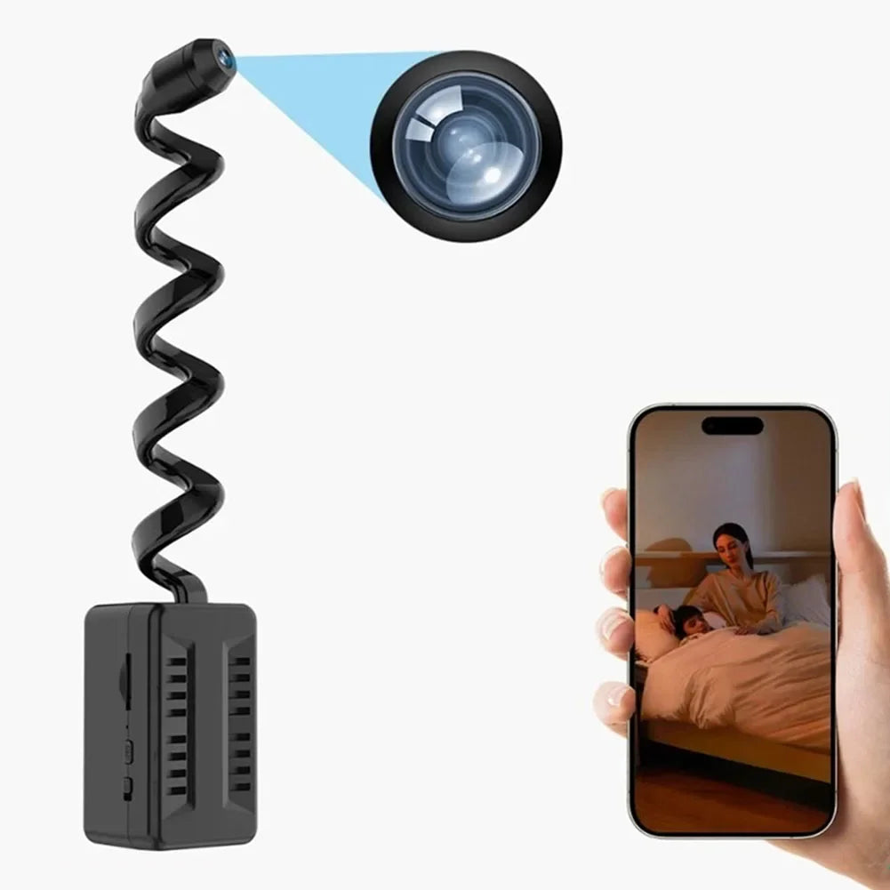 Mini WiFi Surveillance Camera 1080P Wireless Nanny Cam with Motion Detection Home Recording Security Cam for Indoor Baby Pet