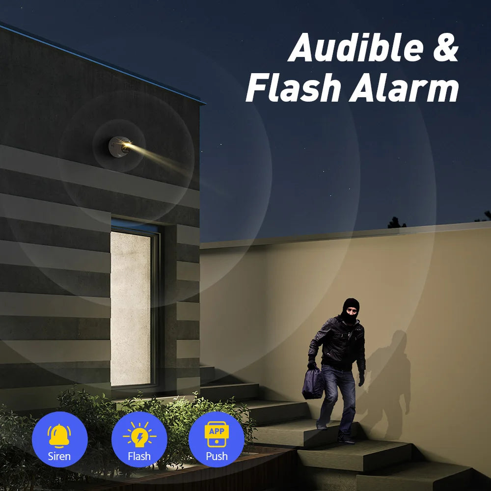 ANNKE Smart Security Camera 8MP PoE Outdoor Infrared Night Vision IP Cam Person/Vehicle Detection 4K Poe Surveillance Camera