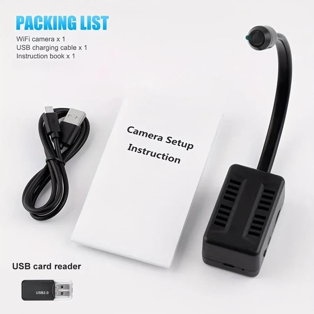 Mini WiFi Surveillance Camera 1080P Wireless Nanny Cam with Motion Detection Home Recording Security Cam for Indoor Baby Pet