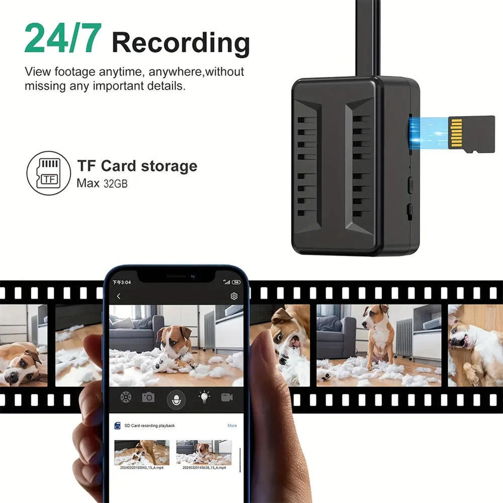 Mini WiFi Surveillance Camera 1080P Wireless Nanny Cam with Motion Detection Home Recording Security Cam for Indoor Baby Pet
