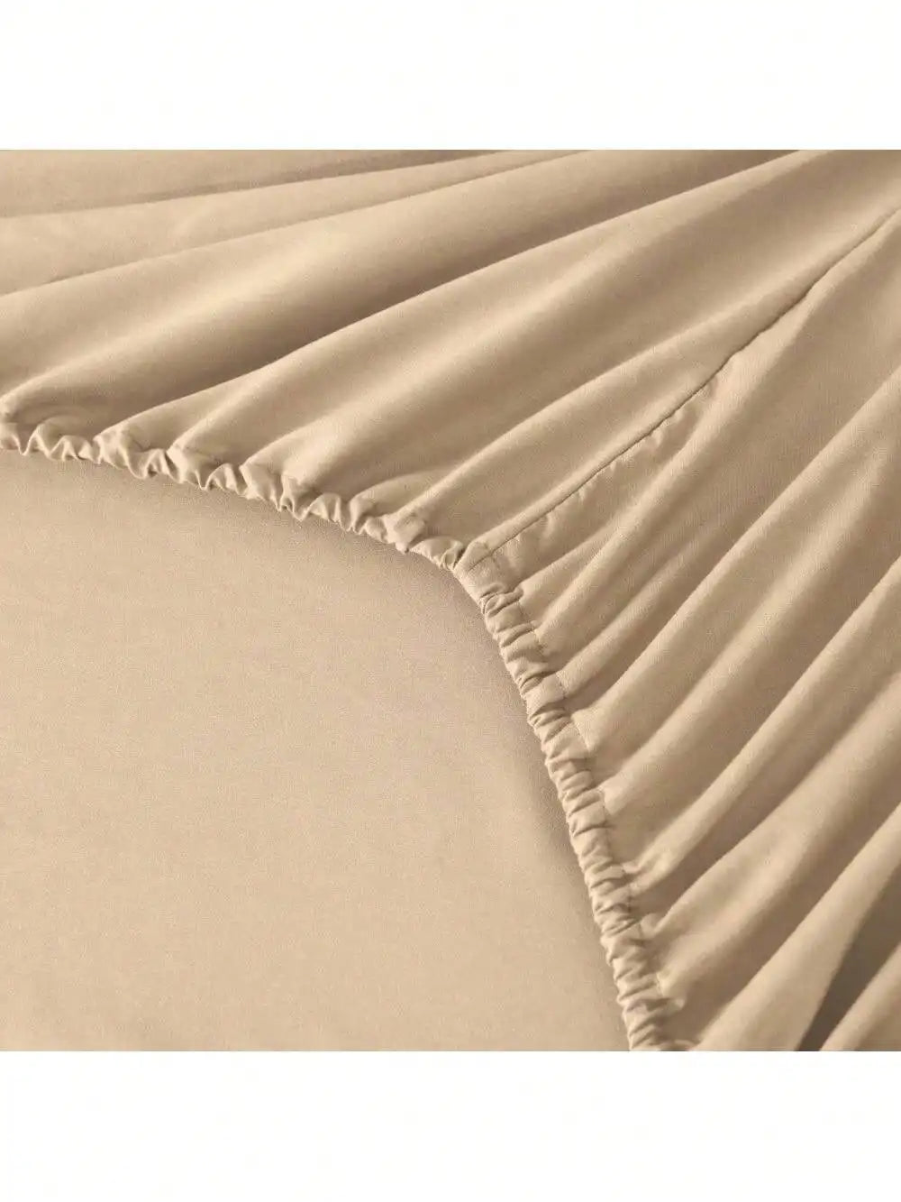4PCS Cooling Luxury Hotel Bedding Set 15 Deep Pocket Shrink Fade Resistant Embroidered Pillowcases